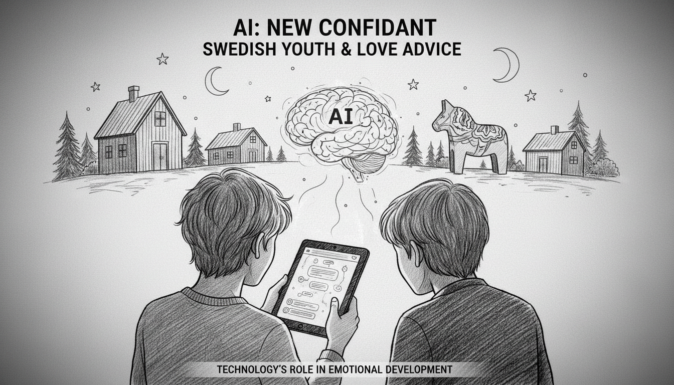 AI Becomes the New Confidant for Swedish Youth Seeking Love Advice