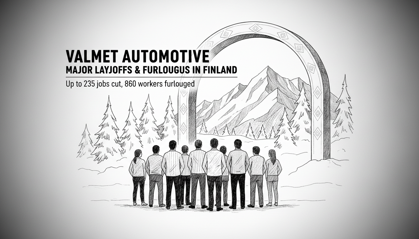Valmet Automotive Announces Major Layoffs and Temporary Furloughs in Finland
