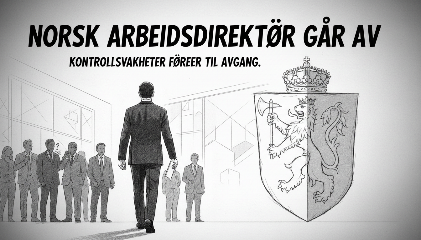 Norwegian Labor Agency Director Resigns After Control Failures