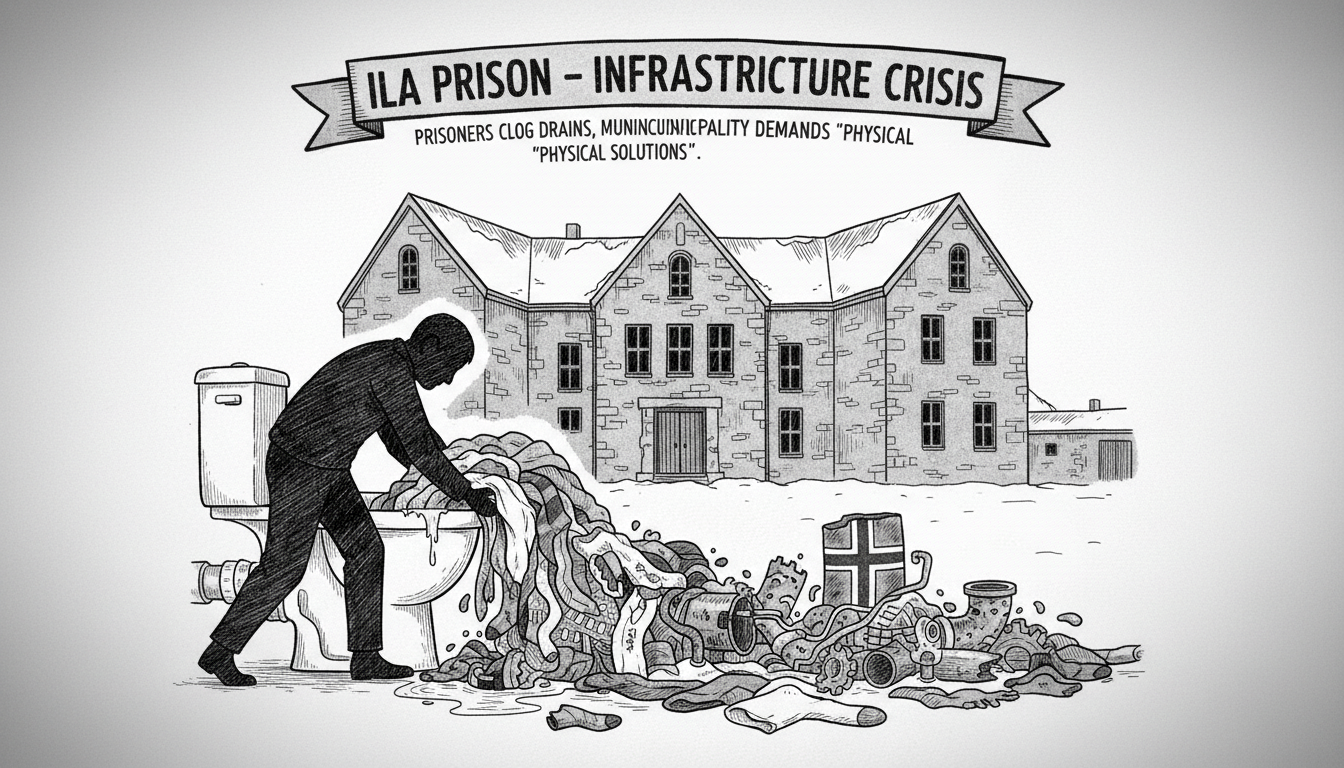 Prisoners Flush Clothing Down Toilets, Municipality Demands Physical Solutions