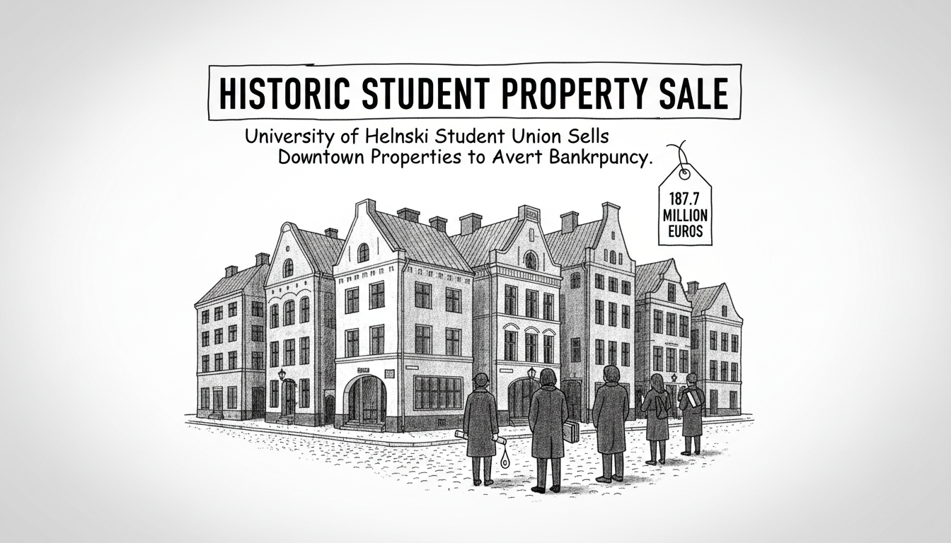 Historic Student Property Sale in Helsinki Averts Bankruptcy