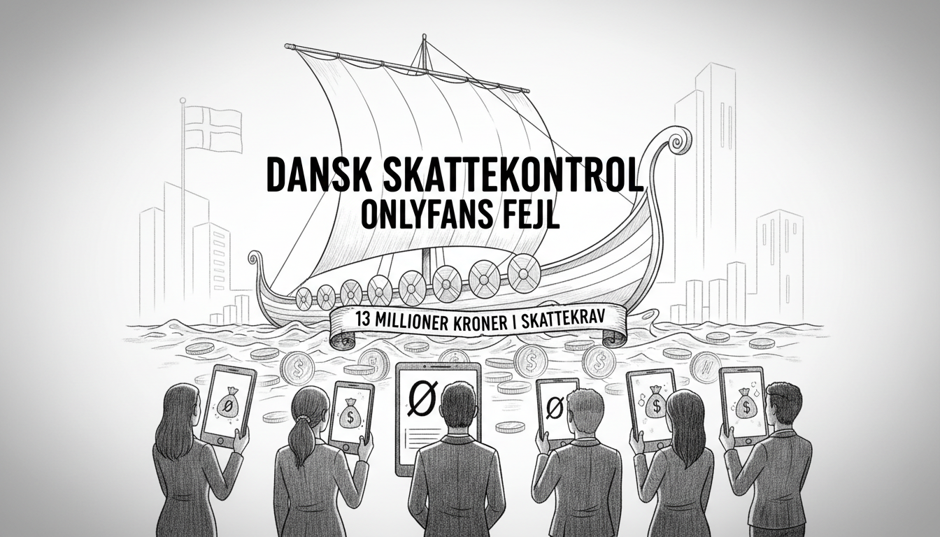 Danish Tax Audit Reveals Widespread Errors Among OnlyFans Influencers