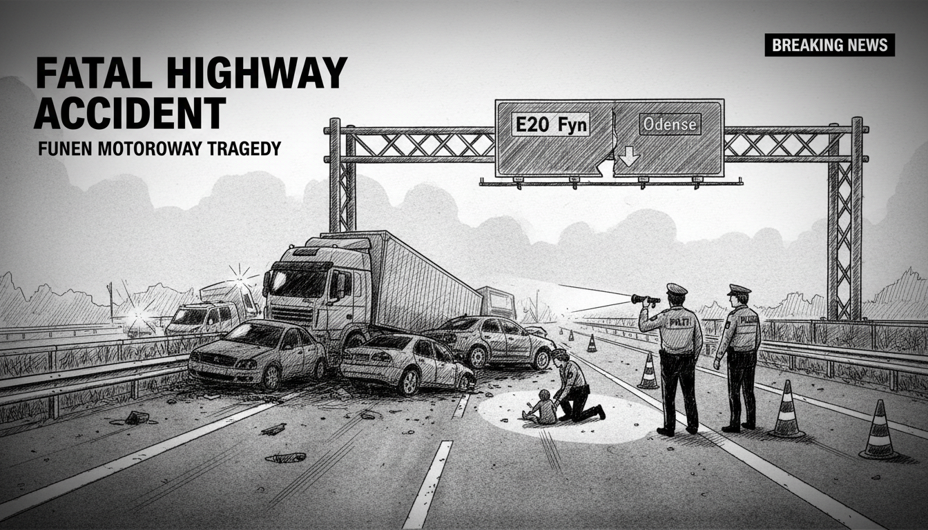 Fatal Highway Accident Claims Life on Funen Motorway