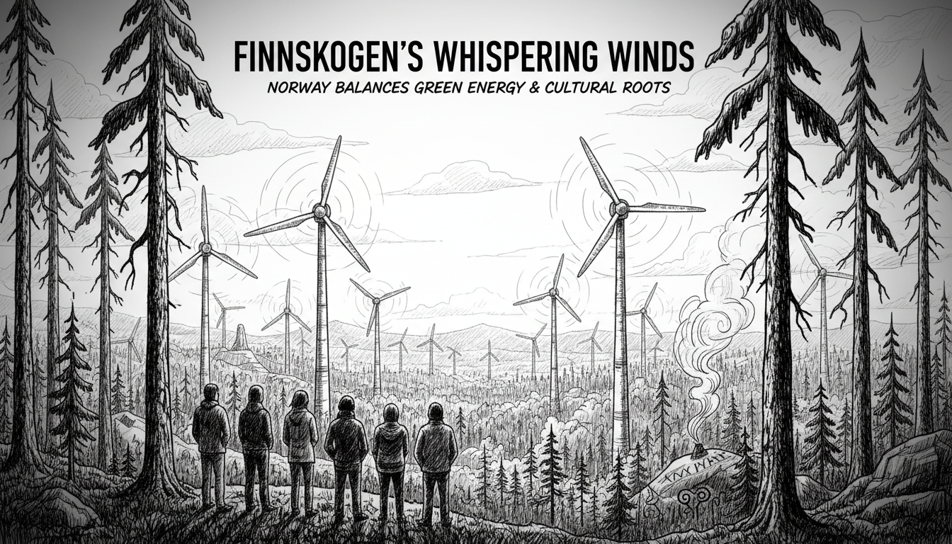 Norwegian Finnskogen Region Considers Major Wind Power Development