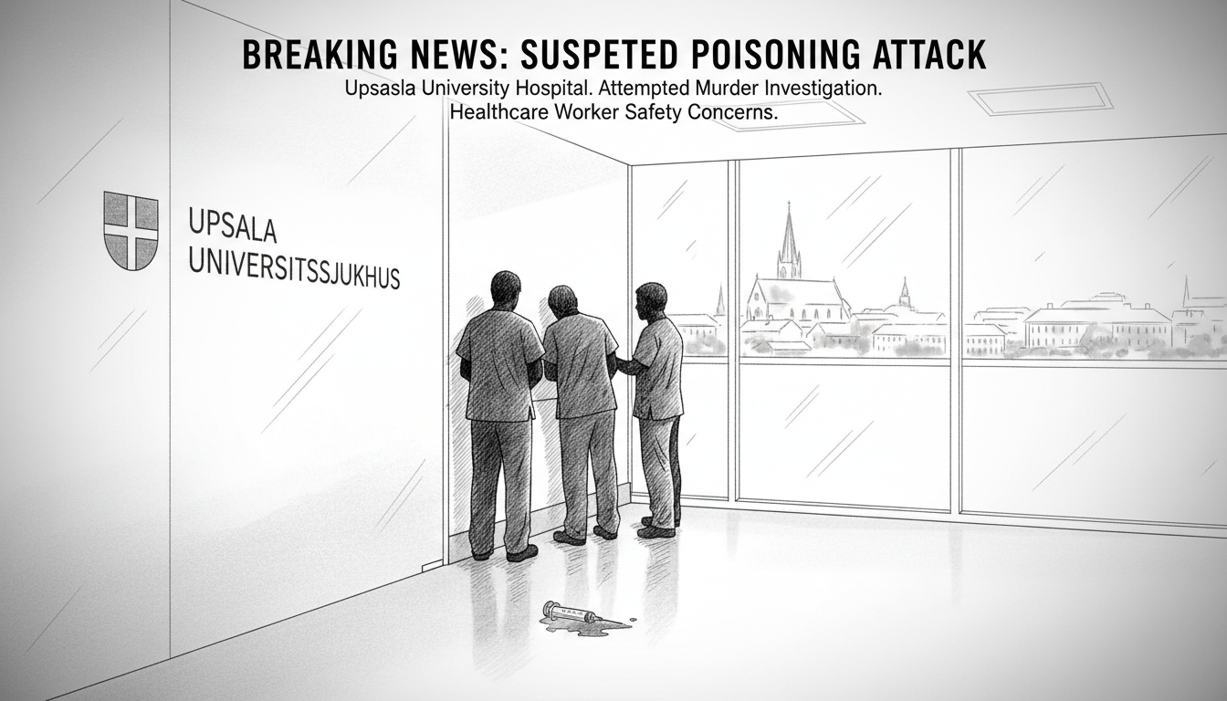 Suspected Poisoning Attack at Uppsala University Hospital