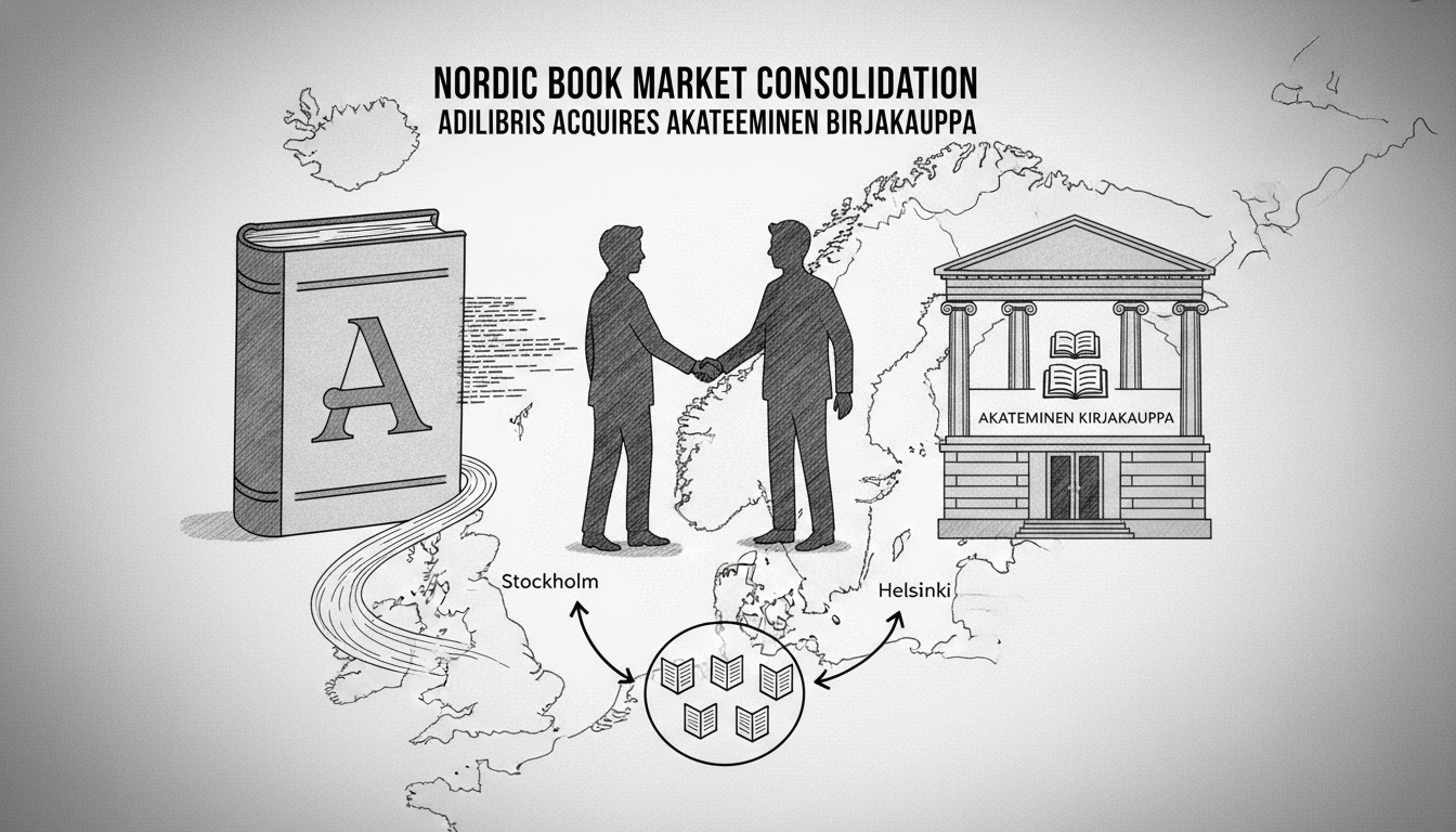 Swedish Retail Giant Adlibris Acquires Finland's Academic Bookstore Chain