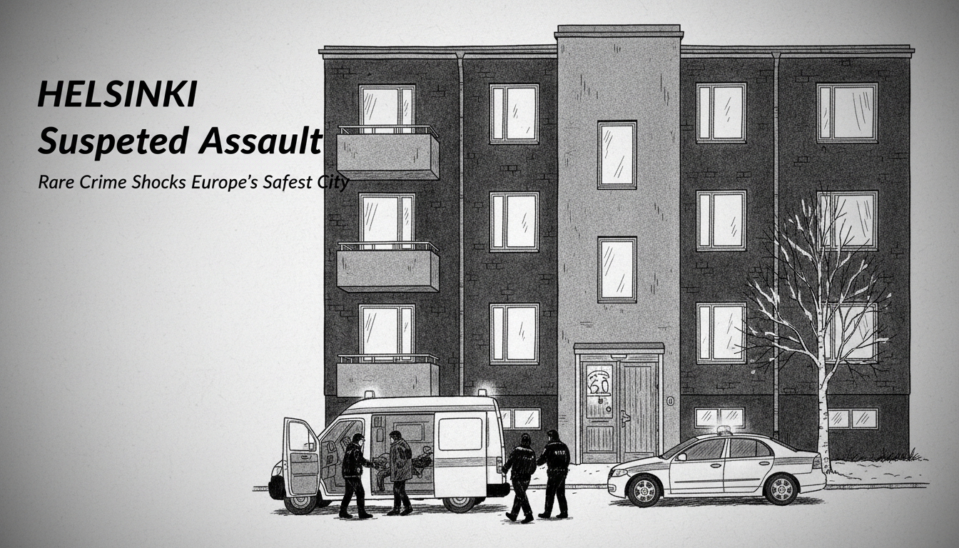 Police Investigate Suspected Assault in Helsinki Apartment Building