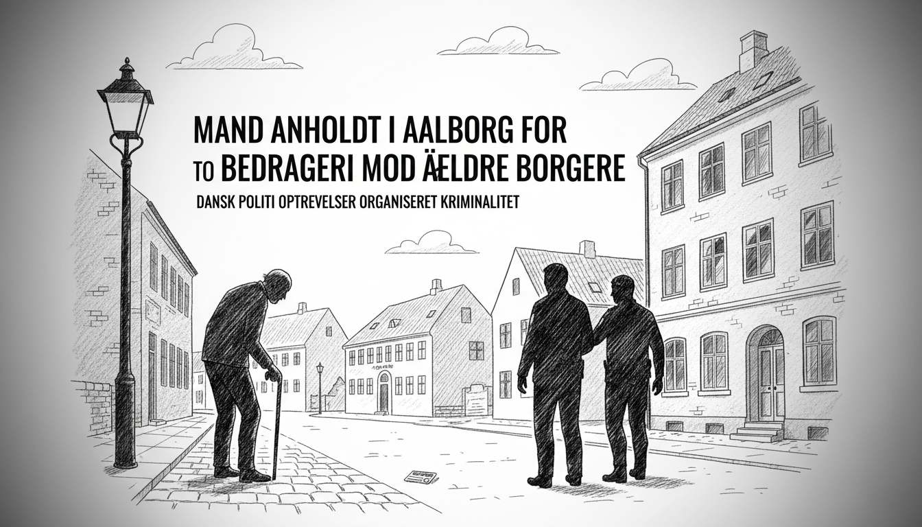 Man arrested in Aalborg for fraud targeting elderly citizens