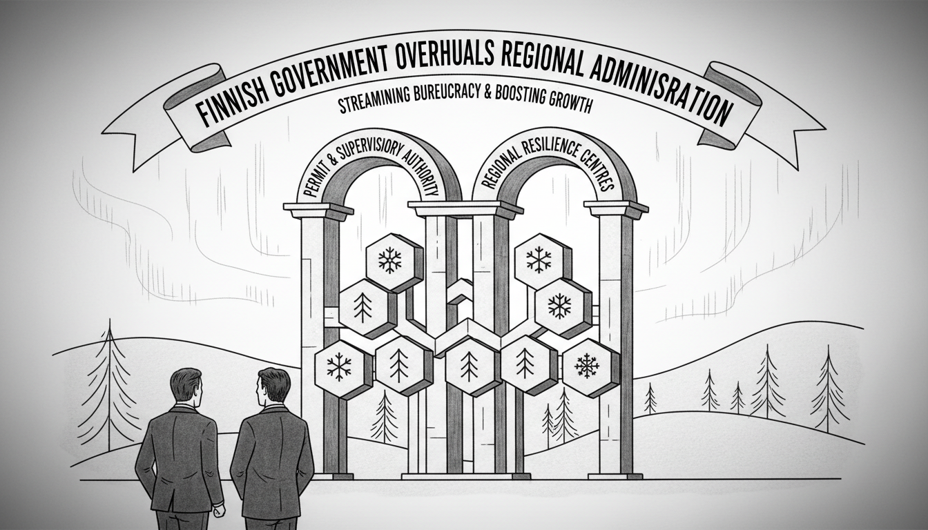 Finnish Government Overhauls Regional Administration, Creates Two New Agencies