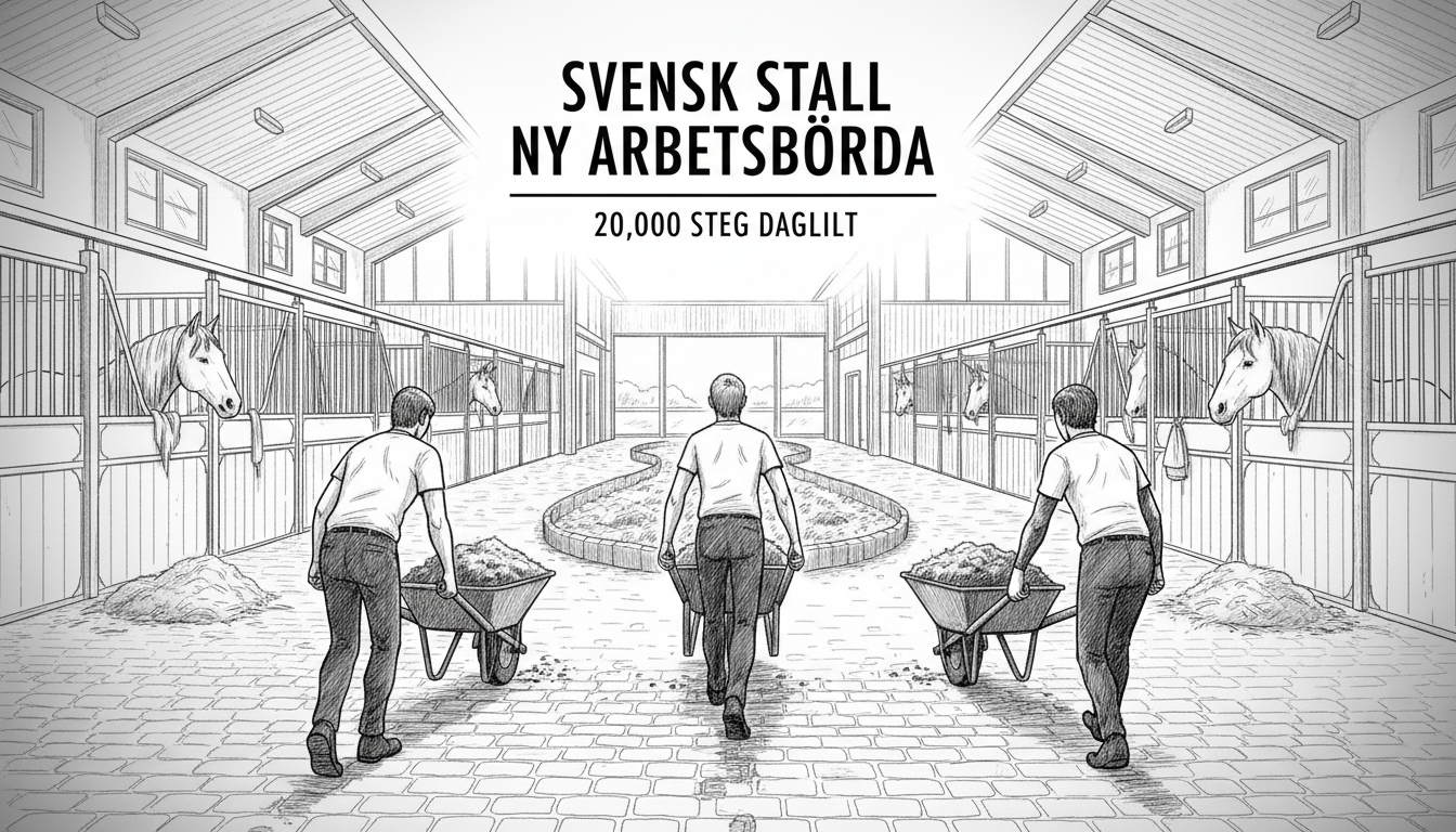 New Swedish Stable Creates Heavy Workload for Staff