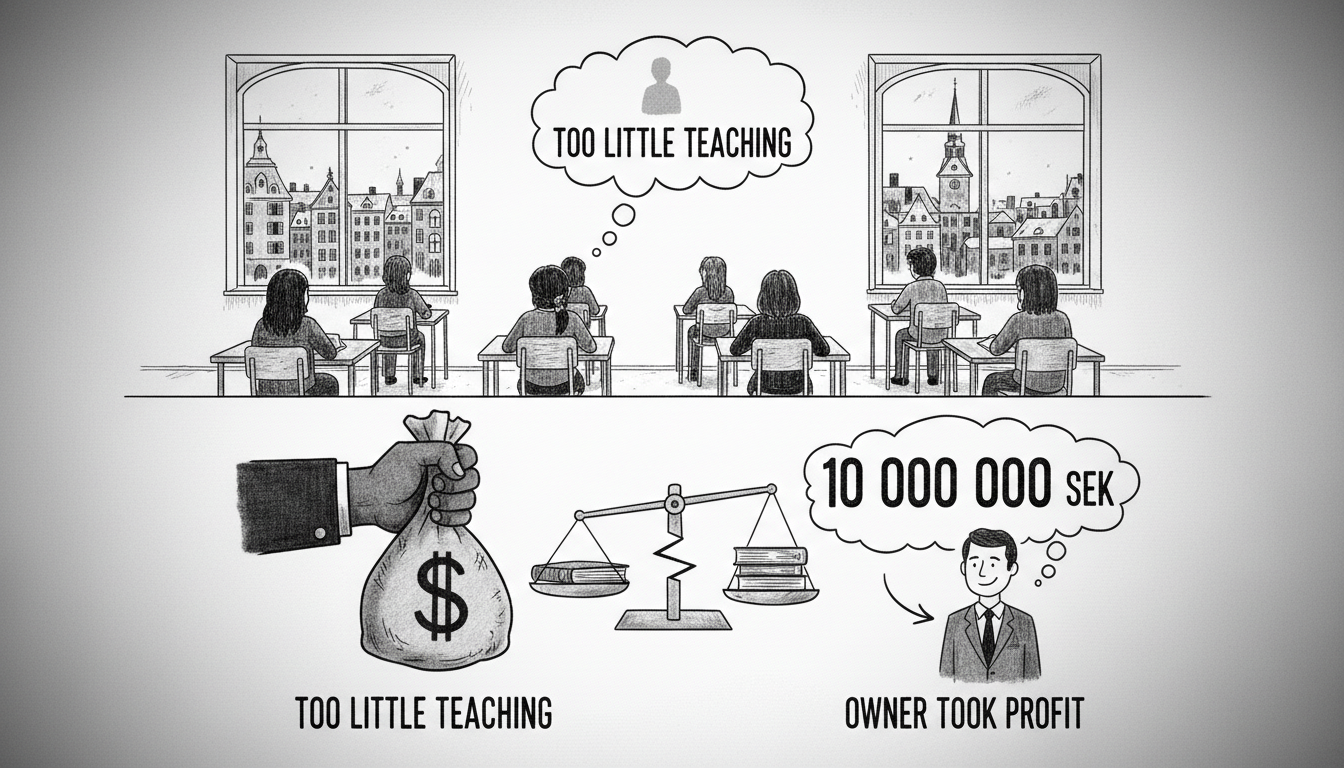 Students Received Too Little Teaching While Owner Took 10 Million Profit