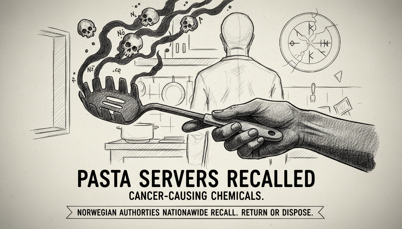 Pasta Servers Recalled Over Potential Cancer-Causing Chemical Transfer