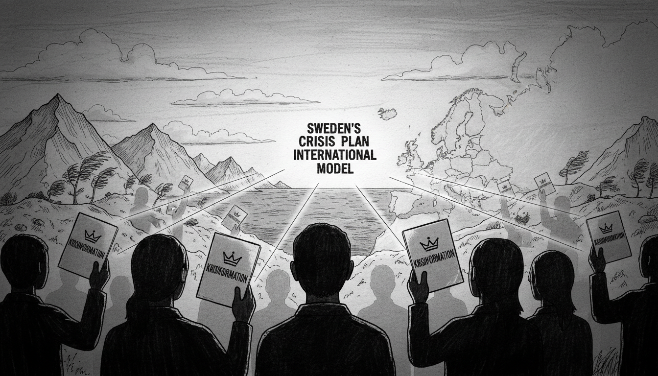 Sweden's Crisis Brochure Gains International Attention