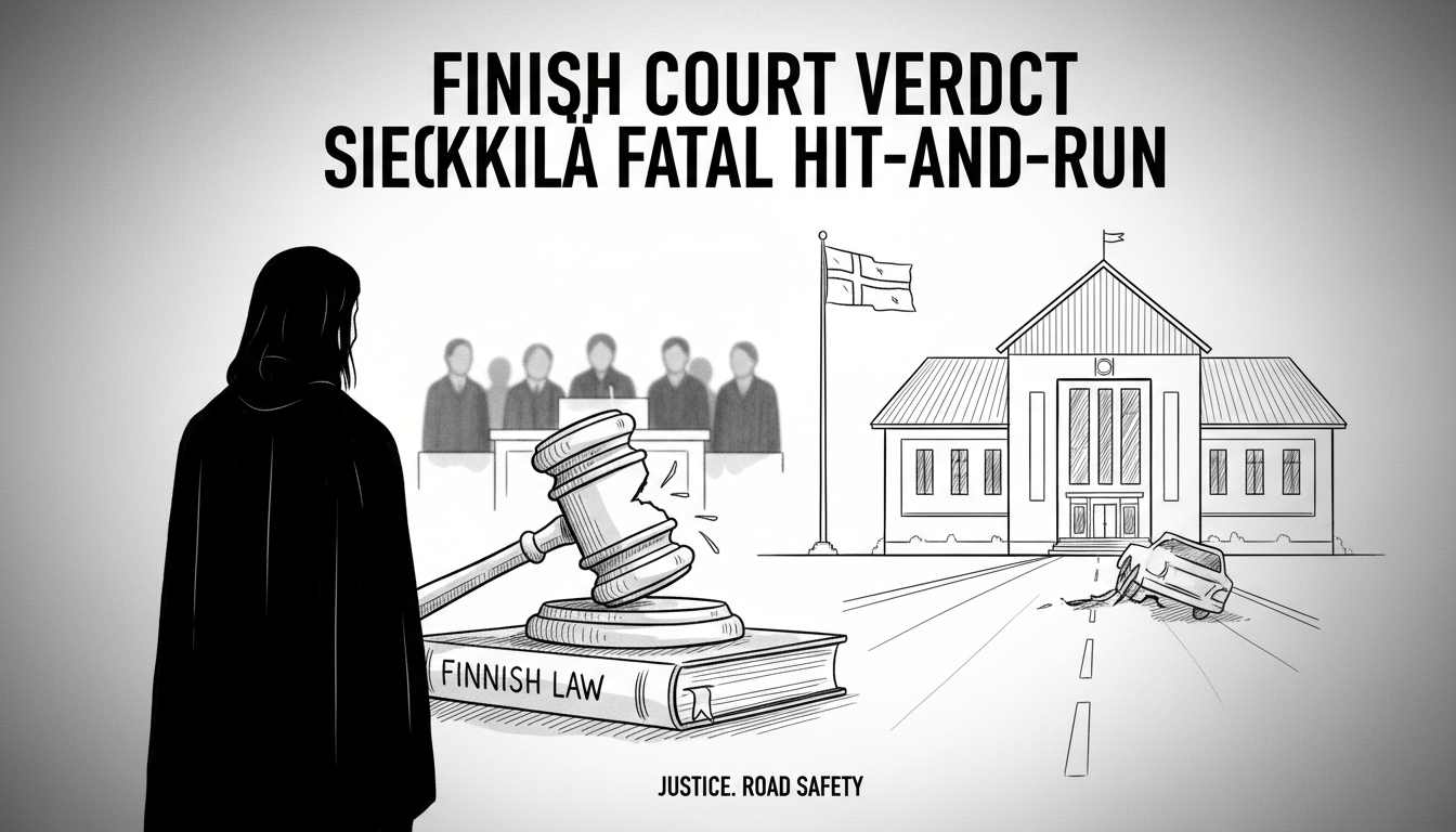 Finnish Court Delivers Verdict in Fatal Siekkilä Hit-and-Run Case