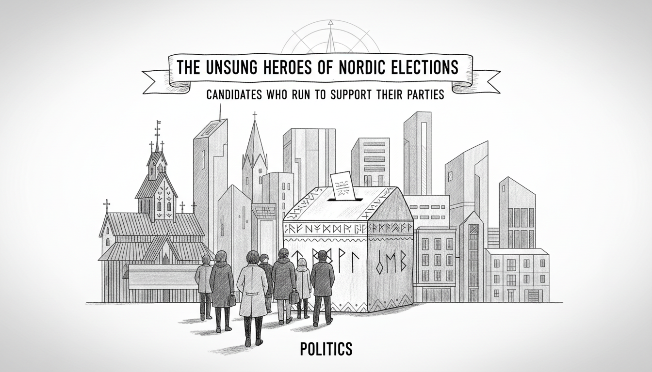 The Unsung Heroes of Nordic Elections: Candidates Who Run to Support Their Parties