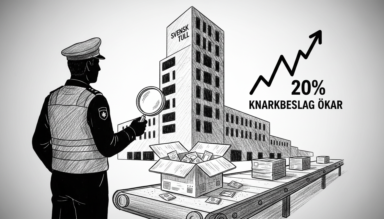 Swedish Customs Seizes More Drug Mail After Law Change