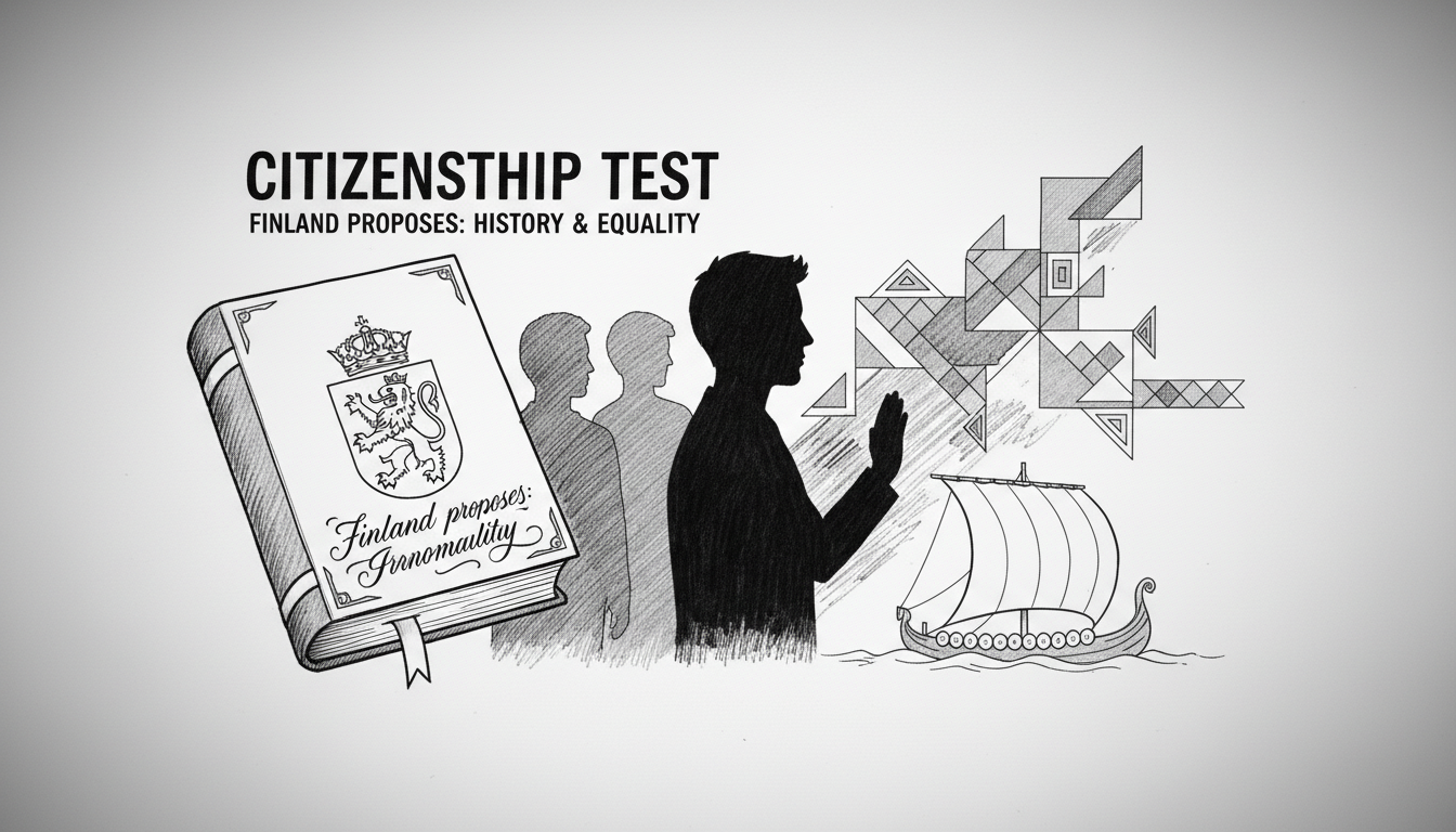 Finland Proposes Citizenship Test: History & Equality Focus