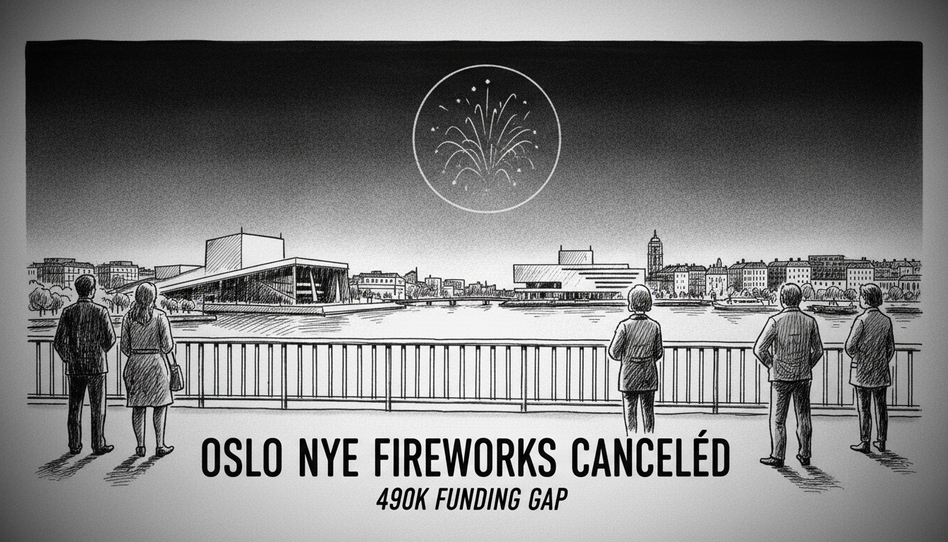 Oslo NYE Fireworks Canceled: 490K Funding Gap