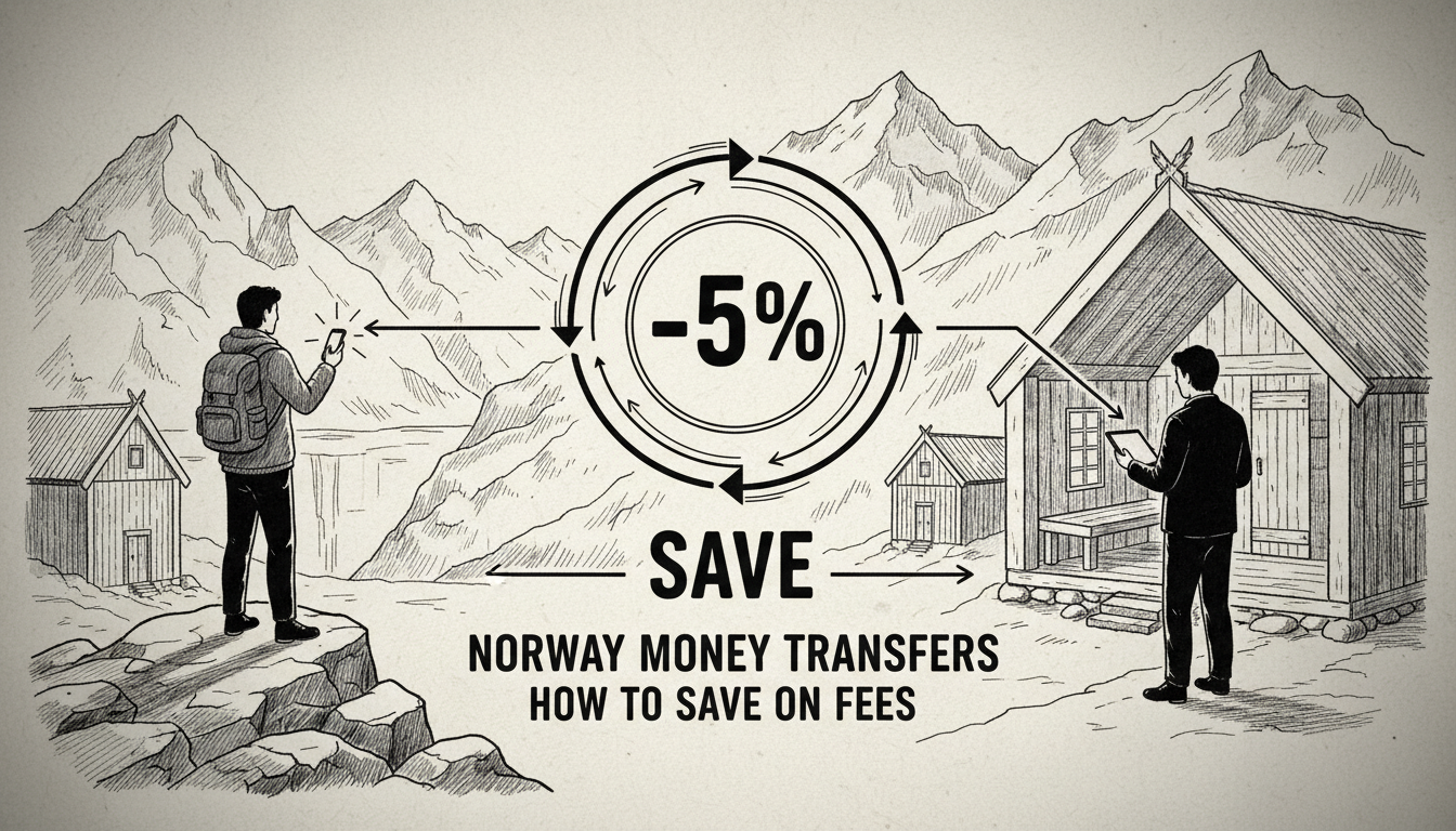 Norway Money Transfers: How to Save 5% on Fees