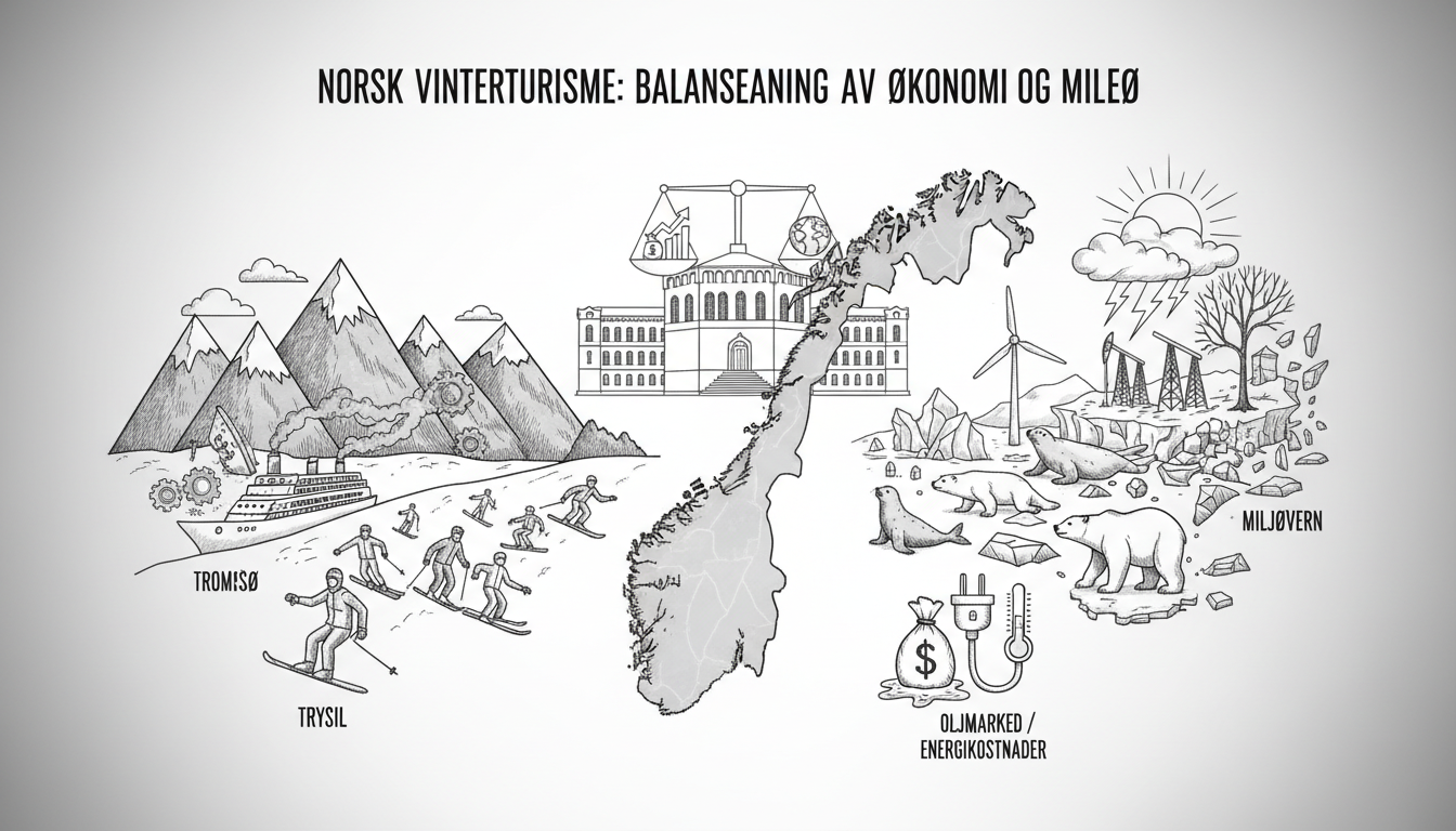 Norway's Winter Tourism Outlook: Balancing Economic Gains with Environmental Scrutiny