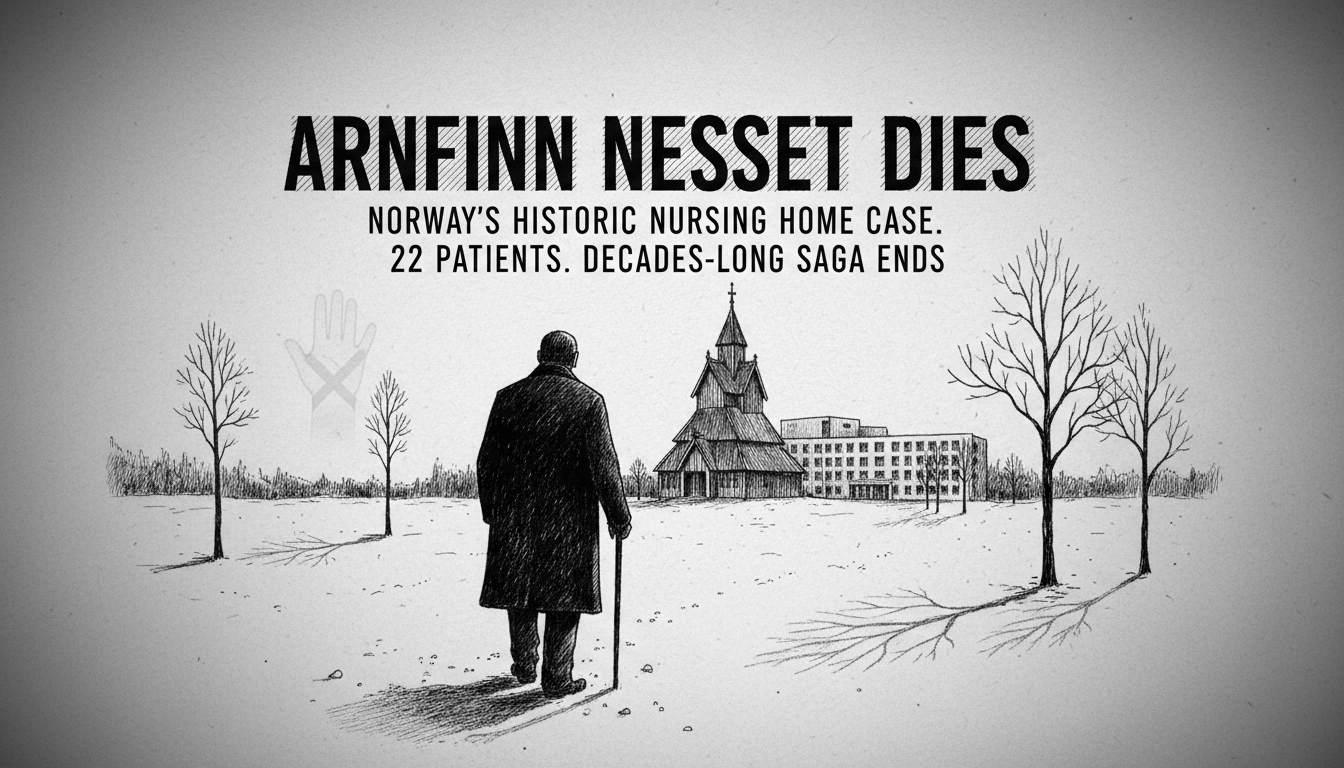 Arnfinn Nesset, Convicted in Norway's Historic Nursing Home Case, Dies