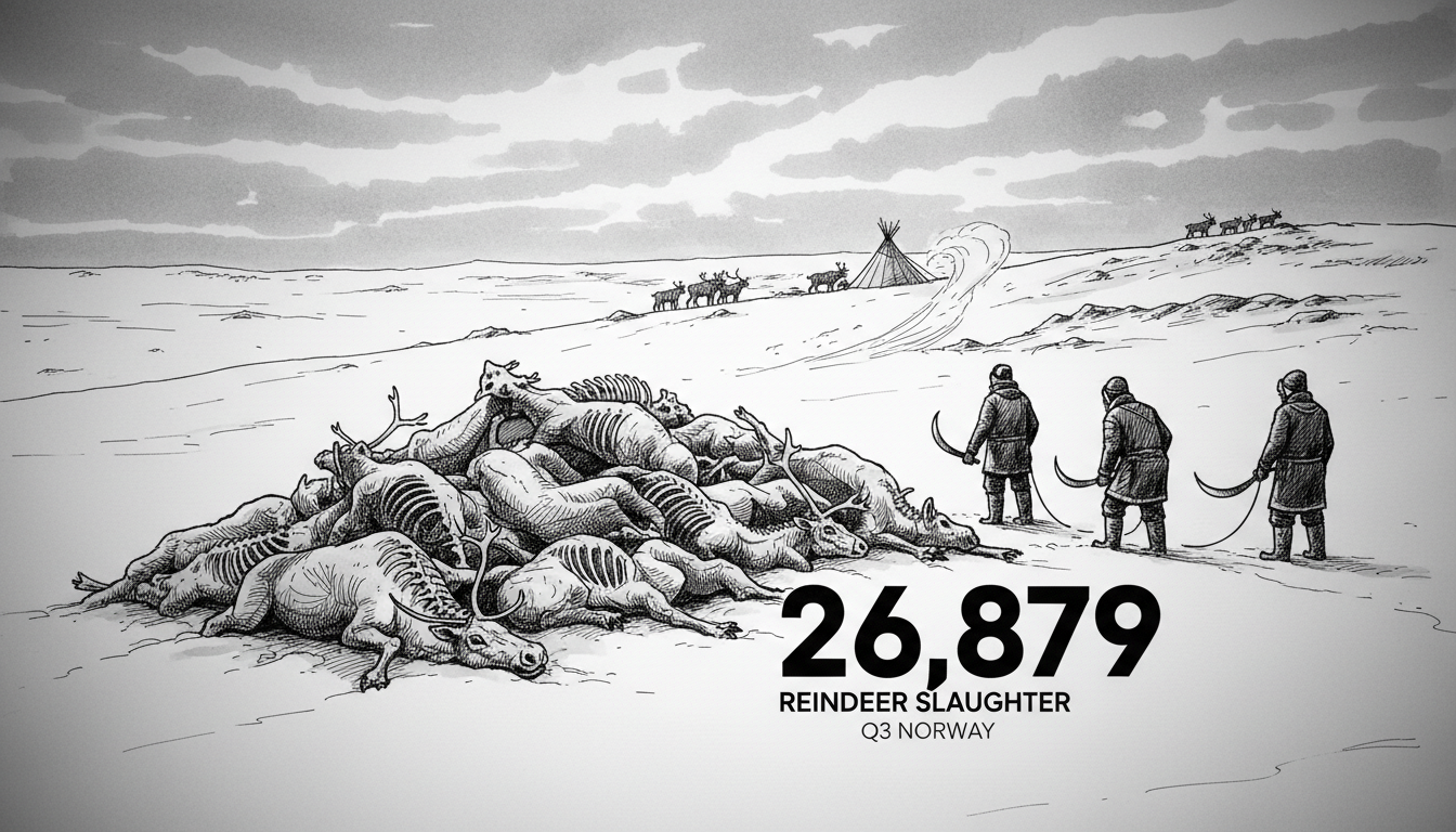 Over 26,000 Reindeer Slaughtered in Third Quarter