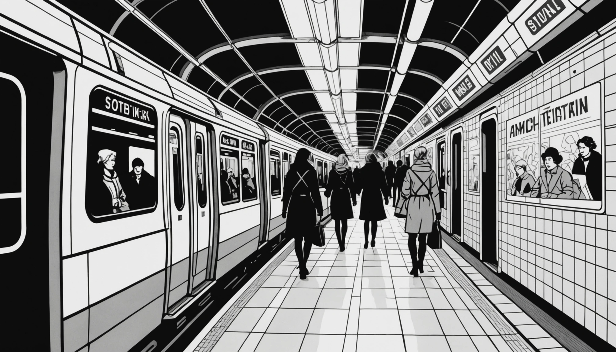 Four Women Arrested for Brutal Assault in Stockholm Metro