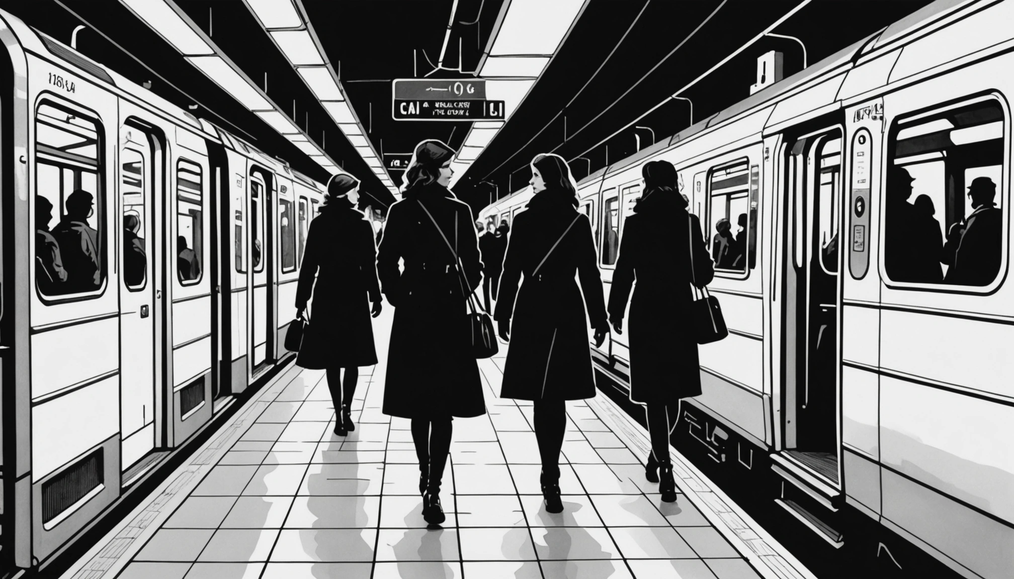 Four Women Arrested for Brutal Assault in Stockholm Metro