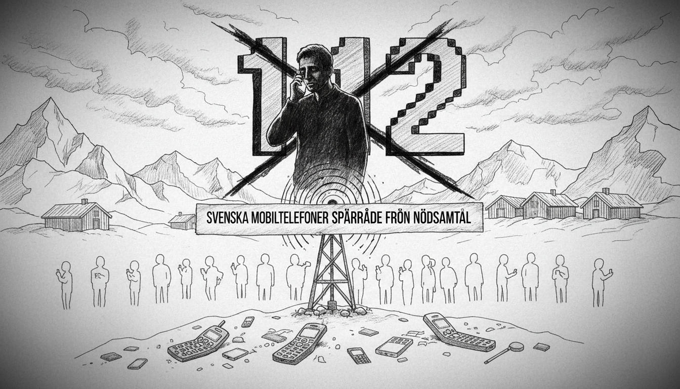 Thousands of Swedish Mobile Phones Blocked from Emergency Calls