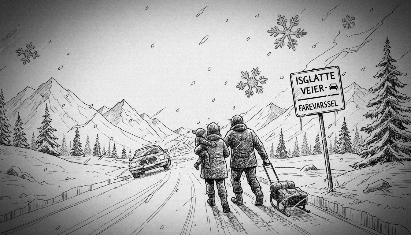 Yellow Weather Warning Issued for Southern Norway's Inland Regions