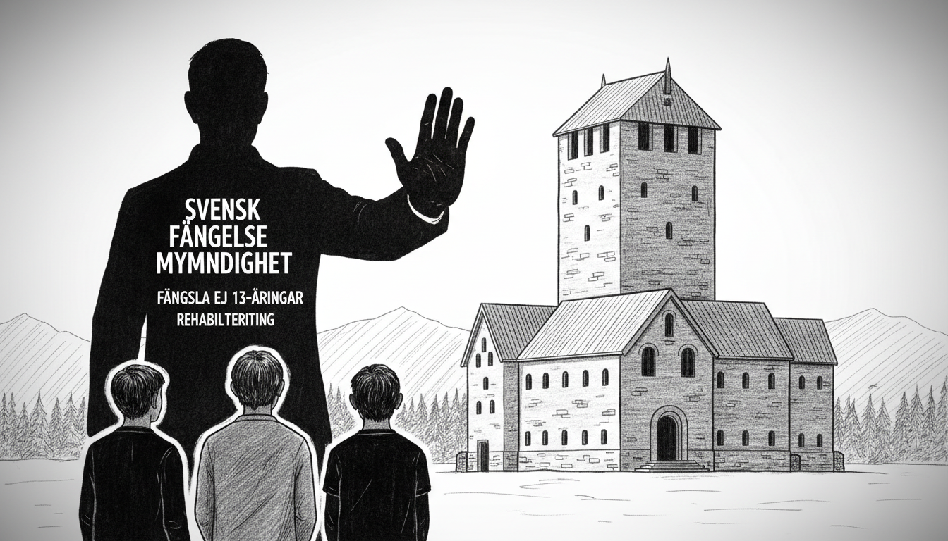 Swedish Prison Service Rejects Proposal to Jail 13-Year-Olds