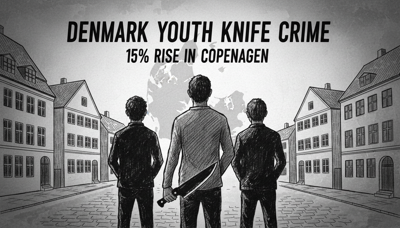 Denmark Youth Knife Crime: 15% Rise in Copenhagen