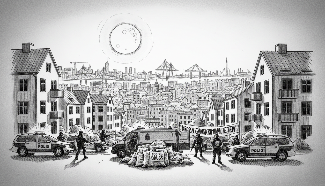 Major Police Operation Targets Gang Network in Gothenburg