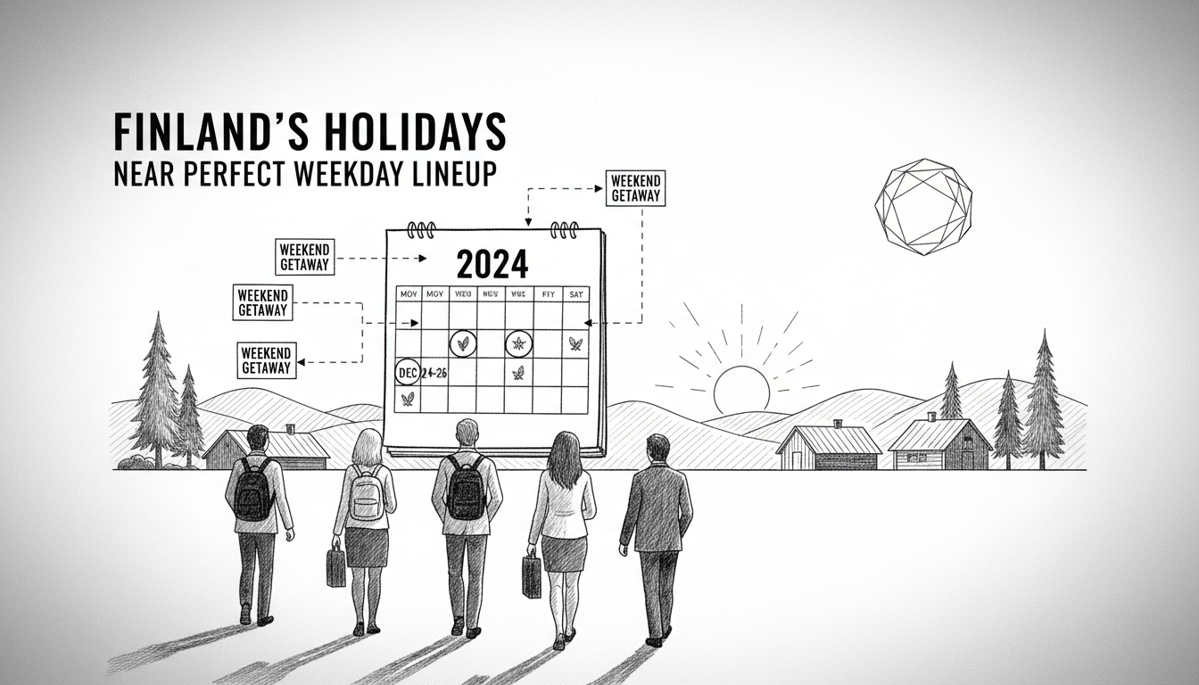 Finland's Public Holidays Deliver Near Perfect Weekday Lineup