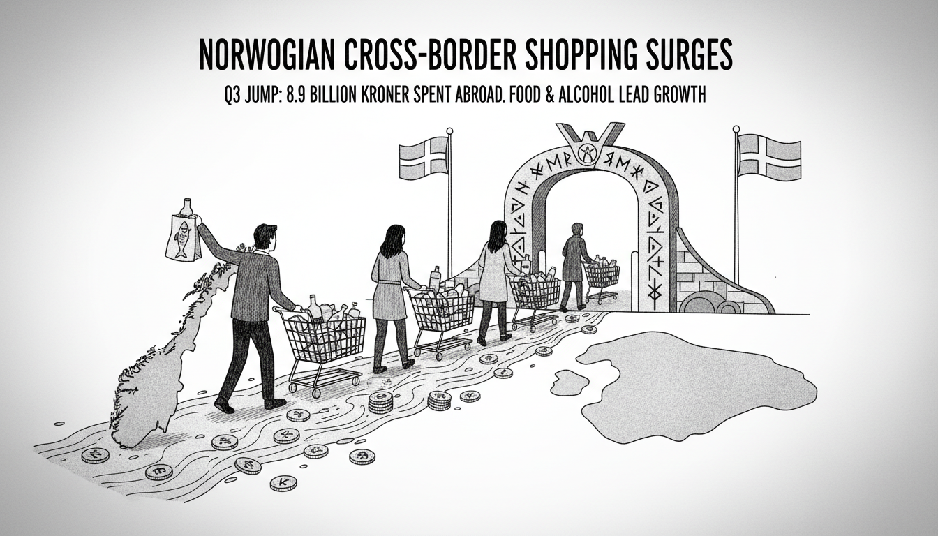 Norwegian Cross-Border Shopping Surges in Third Quarter