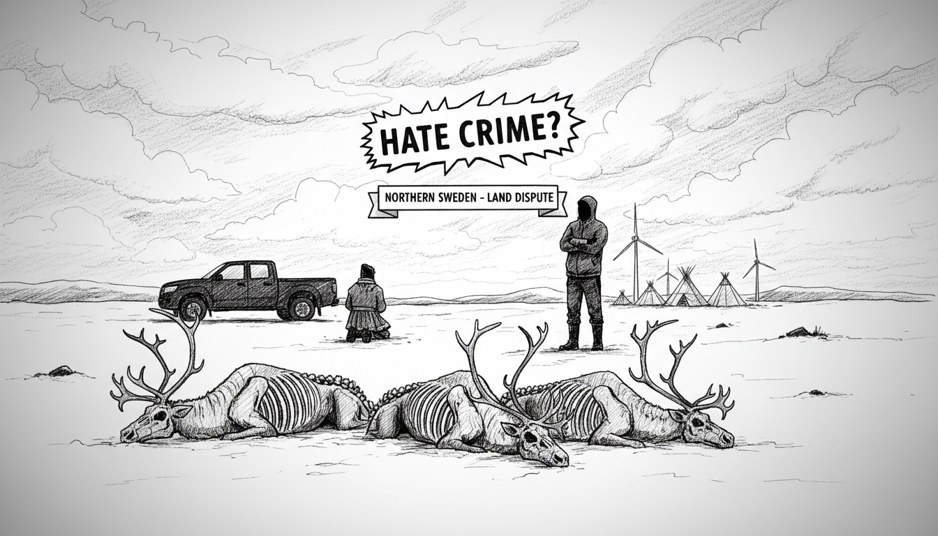 Reindeer Killing Sparks Hate Crime Debate in Northern Sweden