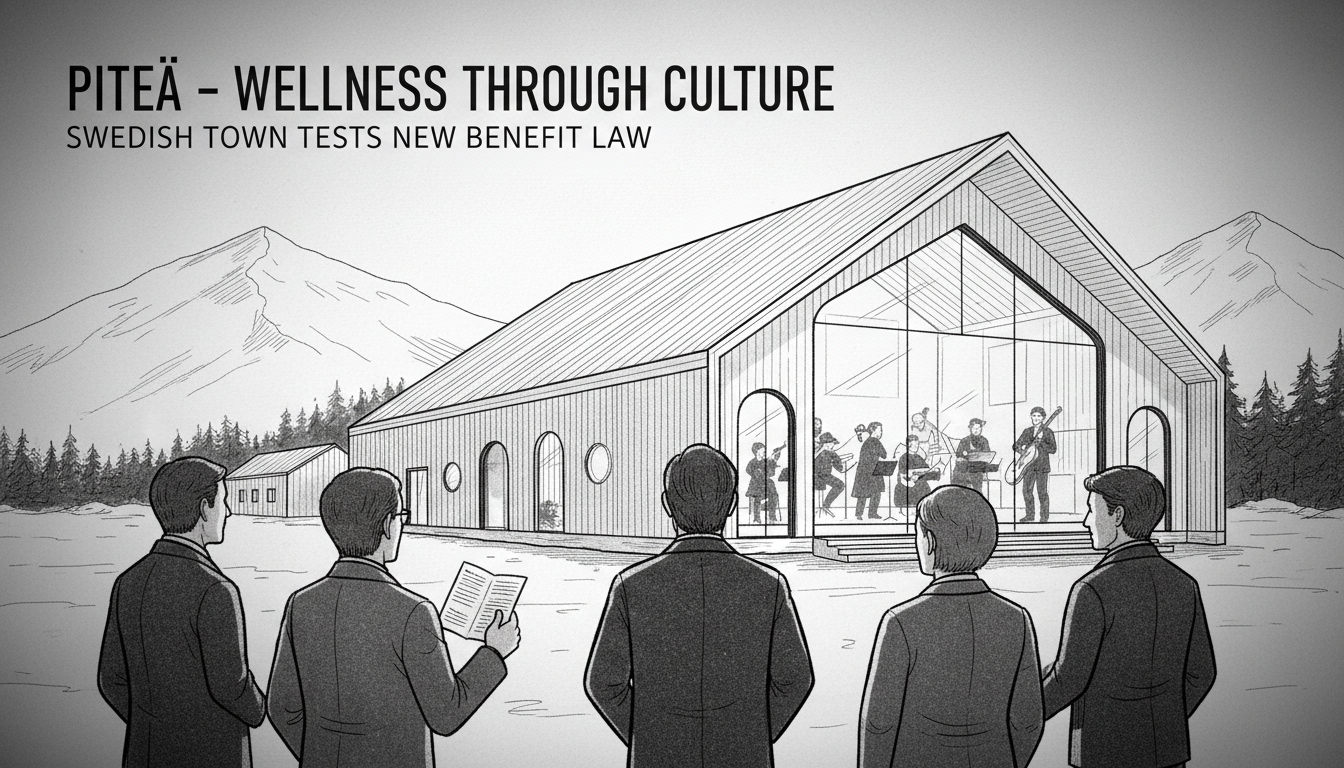 Swedish Town Pioneers Cultural Activities as Workplace Wellness Benefits