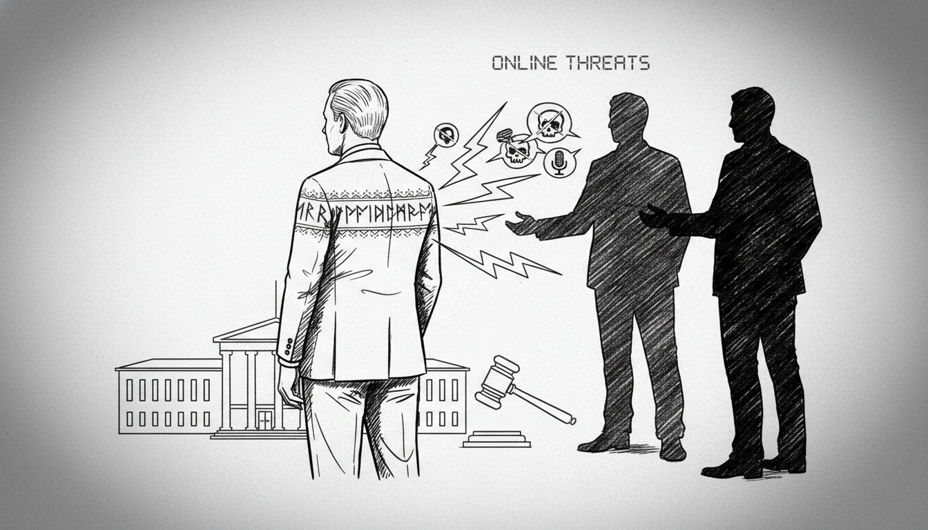 Two Men Convicted for Threatening Swedish Politician Edward Riedl