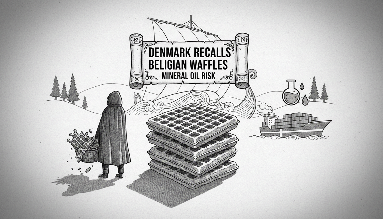 Denmark Recalls Belgian Waffles: Mineral Oil Risk