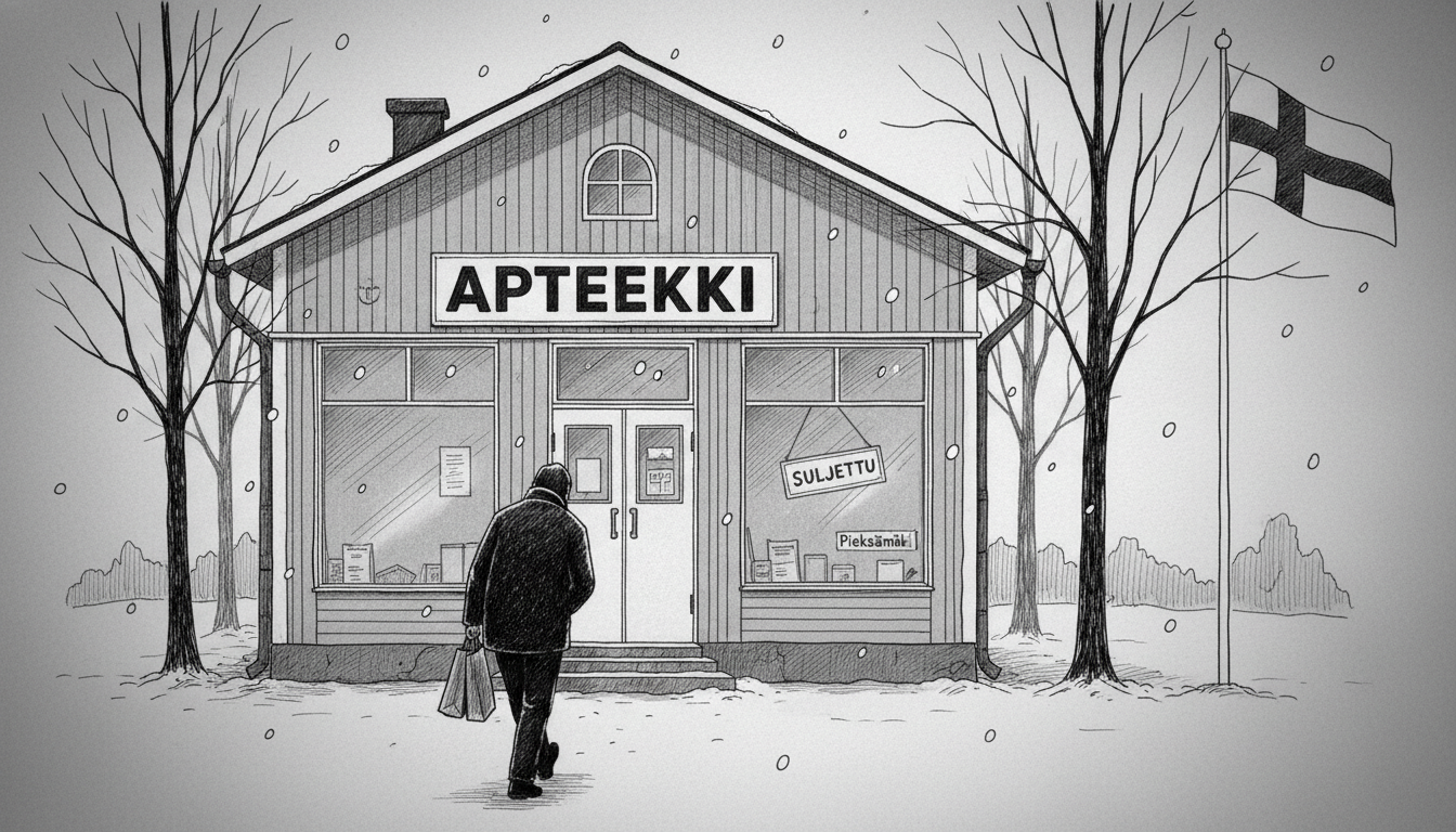 Finland Pharmacy Closes: Pieksämäki Loses Local Service