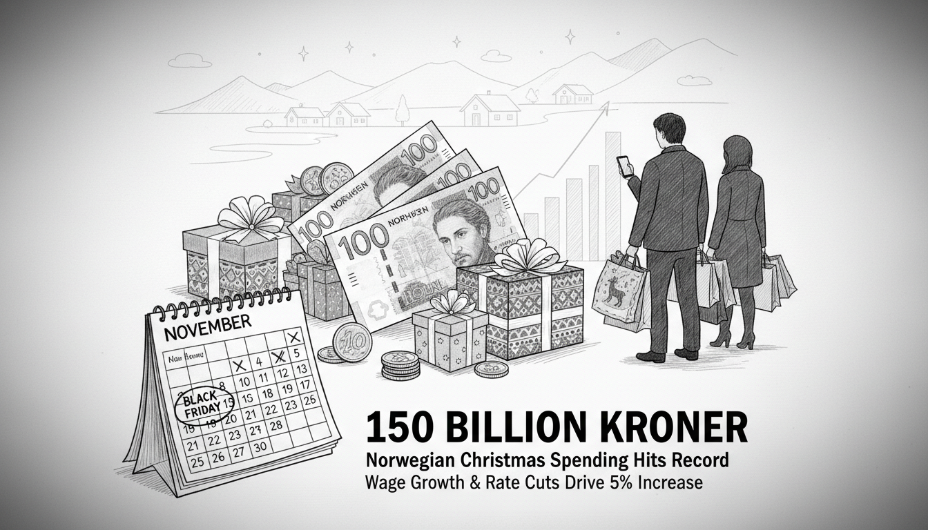 Norwegian Christmas spending to hit record 150 billion kroner