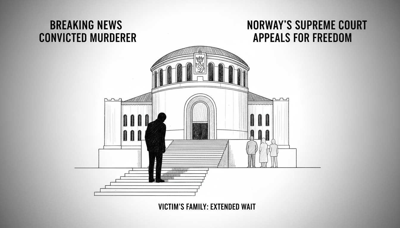 Convicted Murderer Appeals to Norway's Supreme Court