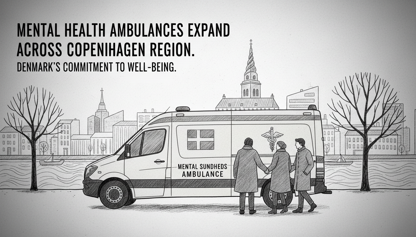 Mental Health Ambulances Expand Across Copenhagen Region