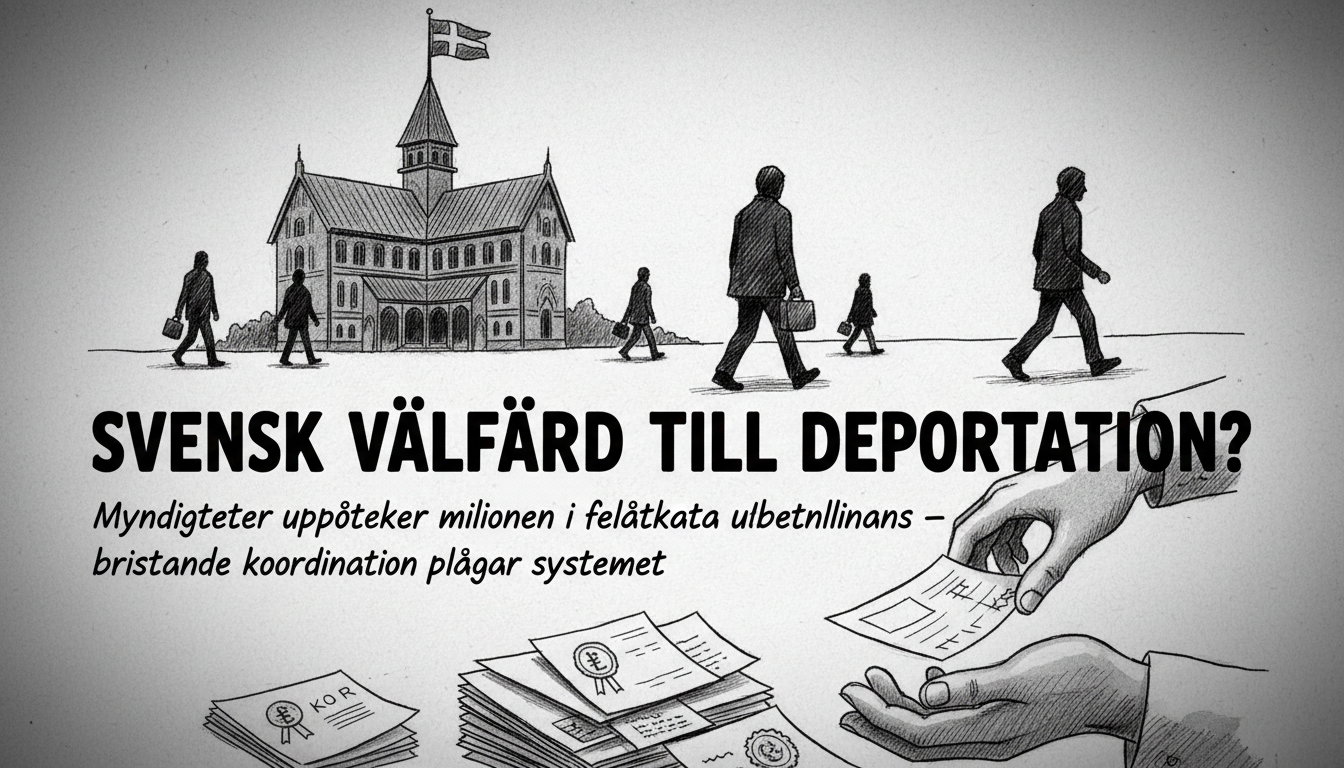 Swedish welfare payments reach individuals facing deportation
