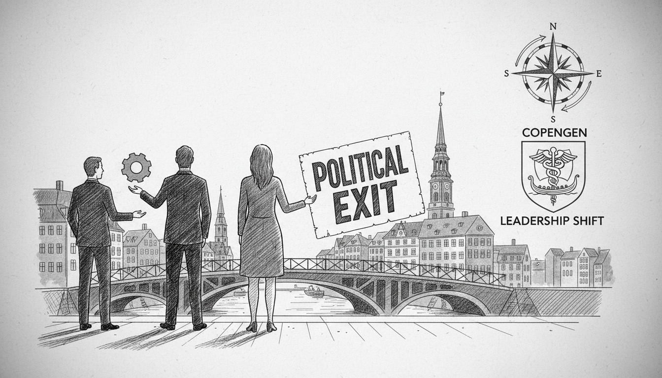 Copenhagen Political Exit Approved Amid Business Leadership Shift