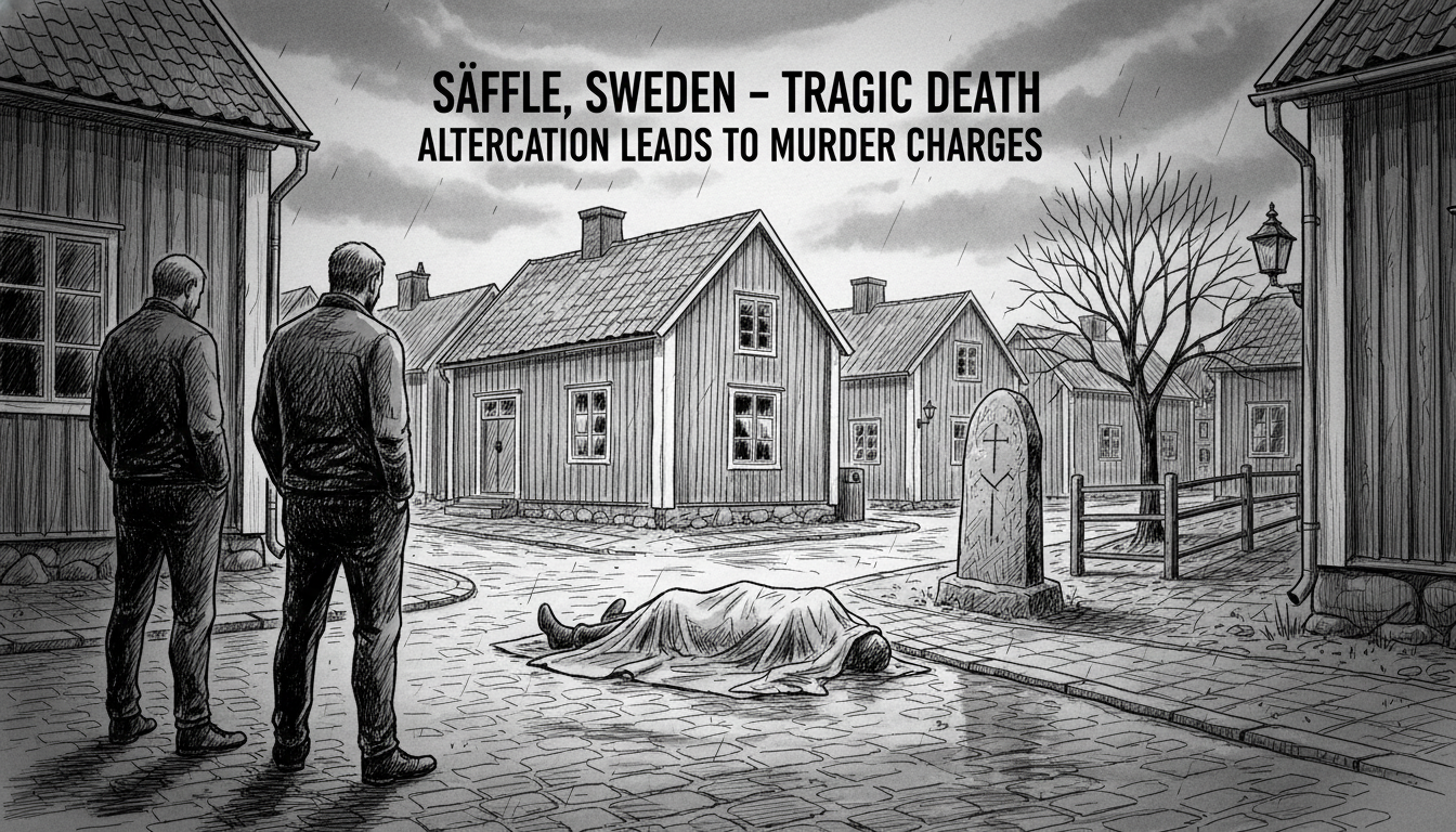 Tragic Death Following Altercation in Swedish Town