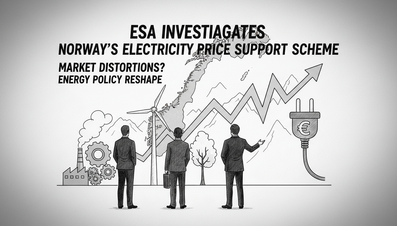 ESA Investigates Norway's Electricity Price Support Scheme