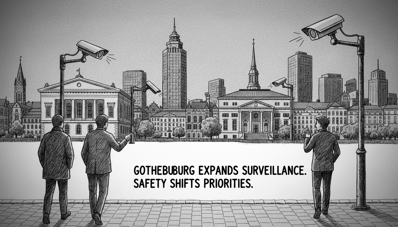 Gothenburg Identifies New Locations for Surveillance Cameras
