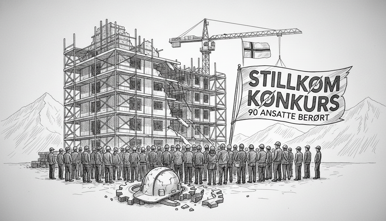 Norwegian Construction Giant Stillkom Declares Bankruptcy Affecting 90 Employees