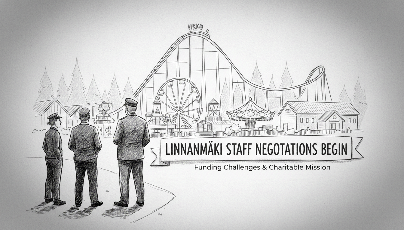 Linnanmäki Amusement Park Begins Staff Negotiations on Monday